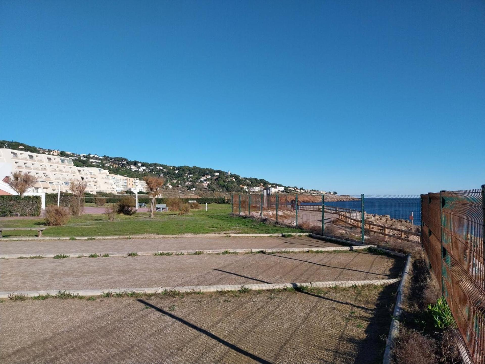 Studio Vue Mer Avec Pkg, Piscine, Tennis, Plage Direct Σετ Εξωτερικό φωτογραφία