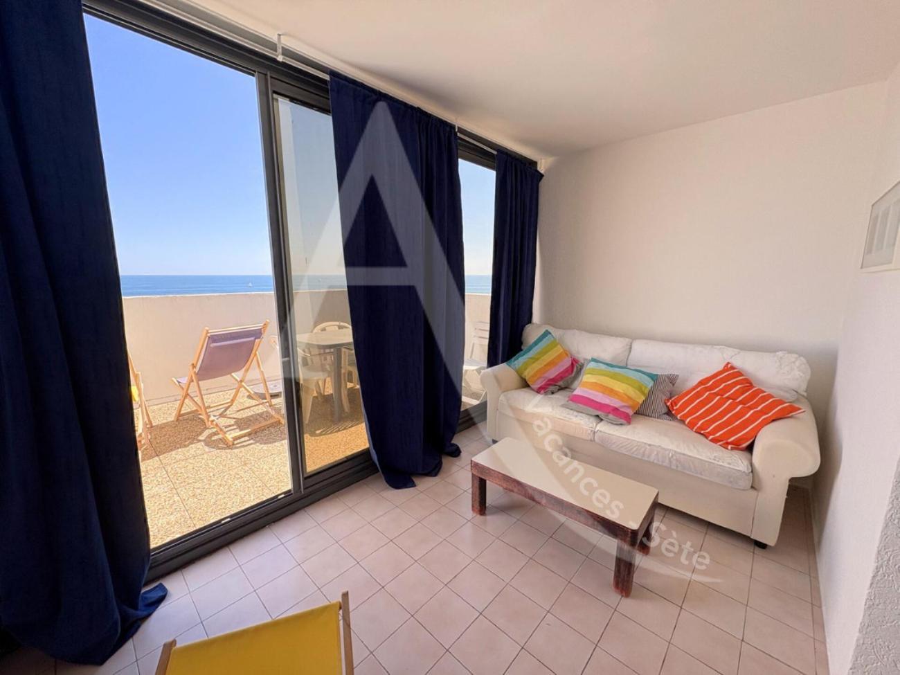 Studio Vue Mer Avec Pkg, Piscine, Tennis, Plage Direct Σετ Εξωτερικό φωτογραφία